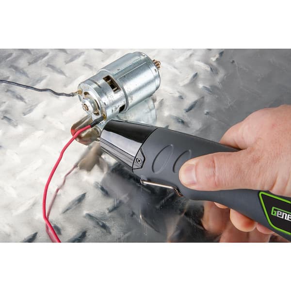 Genesis 12.5-Amp Dual-Temperature Heat Gun with High/Low Settings and Air  Reduction, Reflector, and 2 Deflector Nozzles GHG1500A - The Home Depot