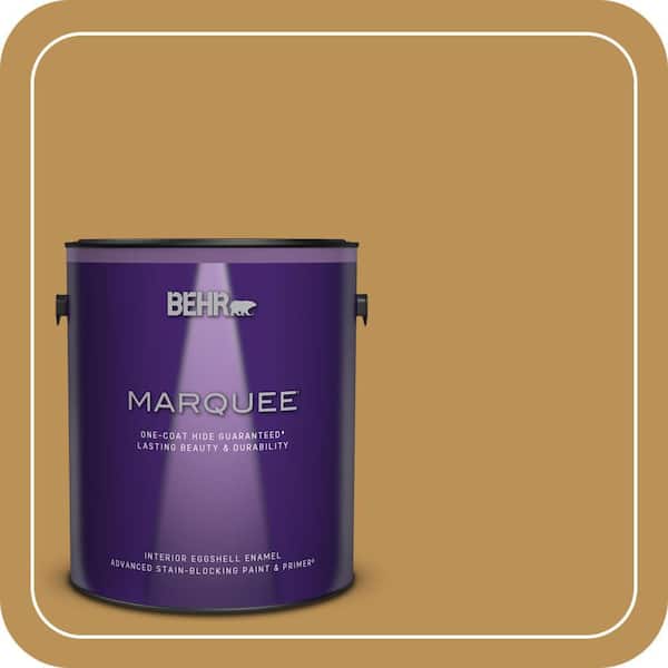 BEHR MARQUEE 1 gal. #MQ4-07 Radiance One-Coat Hide Eggshell Enamel Interior Paint & Primer