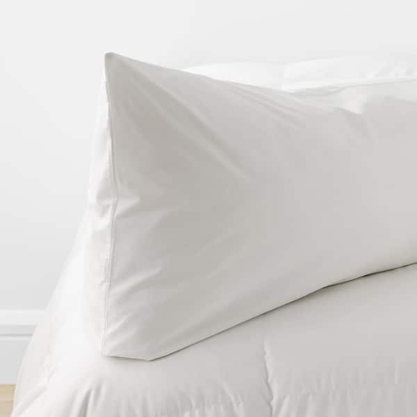 White company shop pillow protectors