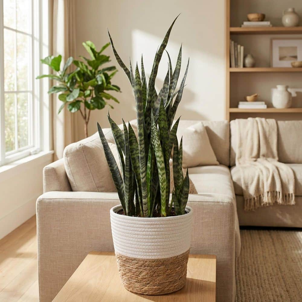 1.9 Gal. Sansevieria Fernwood Snake Plant in 9.25 In. Designer Pot price history on PriceWatchPro