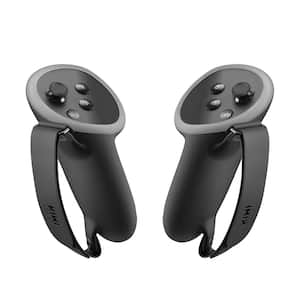 Virtual Reality Controller Grips Compatible with Meta Quest 3-Accessories with Silicone Knuckle Hand Straps Protector