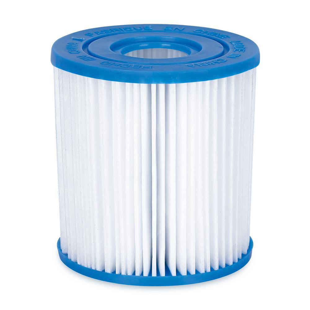 Summer Waves Blue and White Pool Filter Cartridge 6-Pack