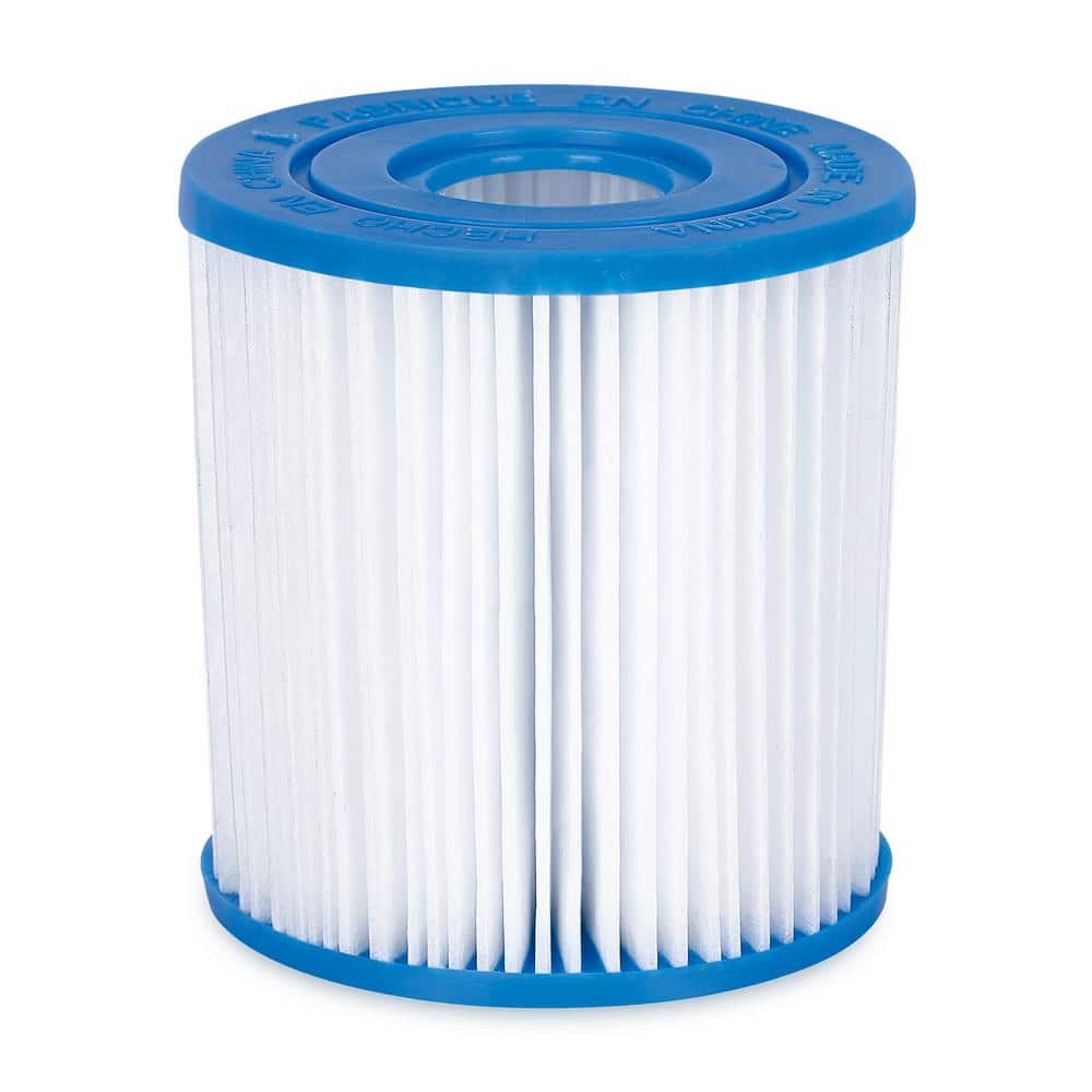 Summer Waves Blue and White Pool Filter Cartridge 6-Pack