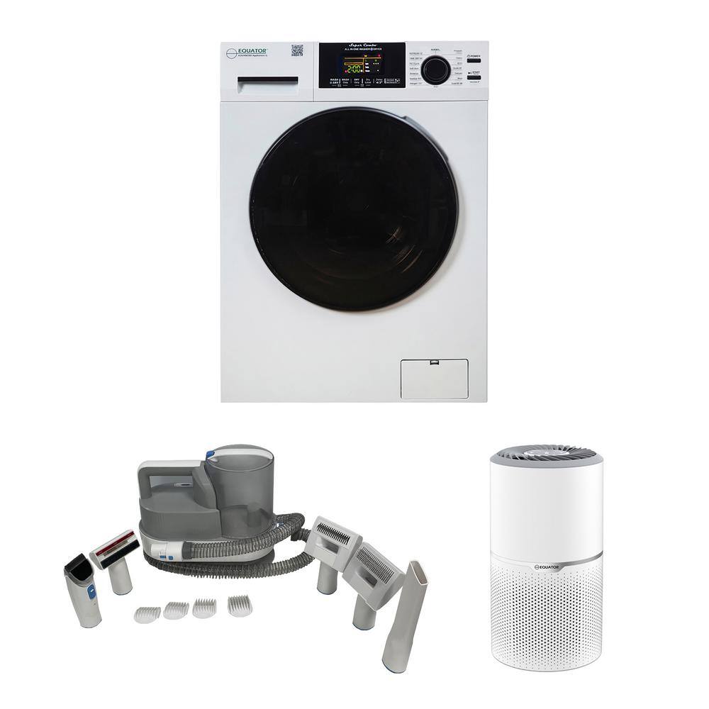 EQUATOR ADVANCED Appliances Pet package of 1.62 cu.ft. Washer Dryer