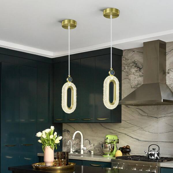 ZHLWIN Home Lighting ‎6-Watt 2-Lights Gold Dimmable Integrated LED