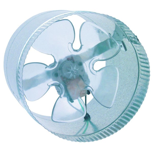 Suncourt Inductor 8 in. In-Line Duct Booster Fan