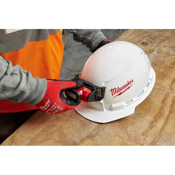 milwaukee hardhat light