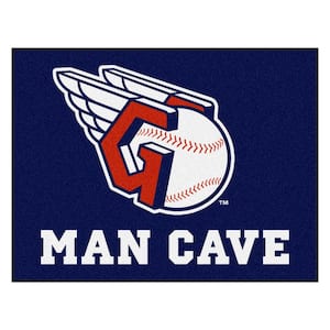 MLB - Cleveland Guardians Man Cave All-Star 33.75 in. x 42.5 in. Indoor Area Rug