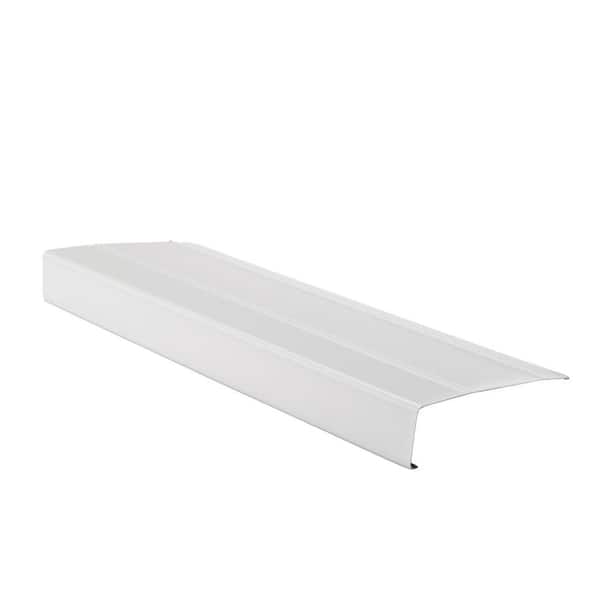 Amerimax Home Products 6 in. x 12 ft. White Aluminum Fascia Trim