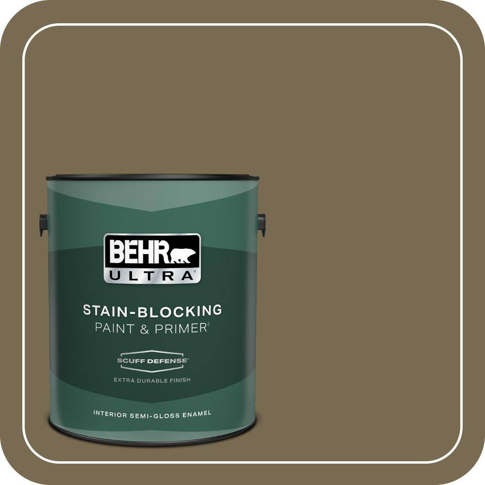 1 gal. #750D-6 Lemon Pepper Extra Durable Semi-Gloss Enamel Interior Paint & Primer price history on PriceWatchPro