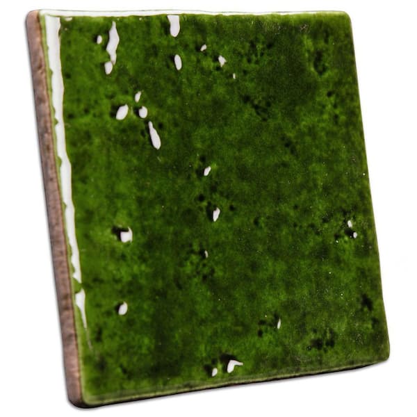 Menorca Tourmaline 4 in. x 4 in. Ceramic Wall Tile (6.6 sq. ft./Case)