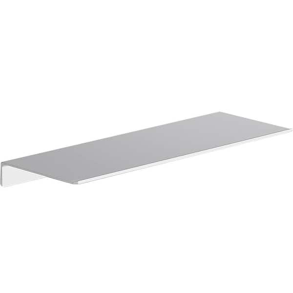 15.75 in. W x 4.92 in. D Silver Floating Shelves for Wall Decor 1-Decorative Wall Shelf
