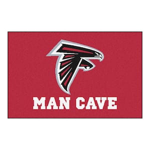 NFL Atlanta Falcons Red Man Cave 2 ft. x 3 ft. Area Rug