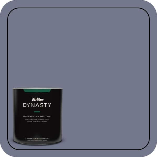 BEHR DYNASTY 1 qt. #S550-5 Fantasia One-Coat Hide Semi-Gloss Enamel Interior Stain-Blocking Paint & Primer