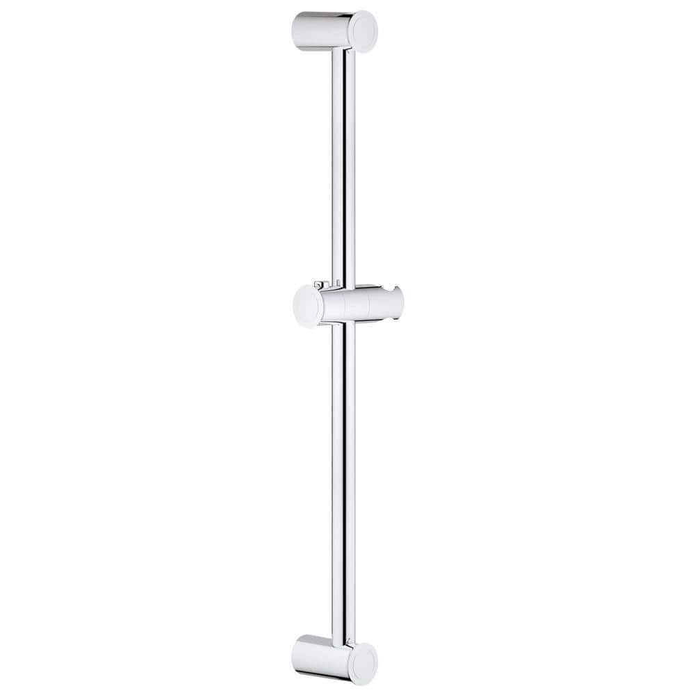 New Tempesta Rustic 24 in. Shower Bar in StarLight Chrome 27519000 - The Home Depot