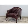 boss classic traditional button tufted club chair