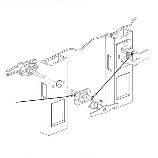 Prime-Line T-Latching Handle, Diecast GD 52121 - The Home Depot