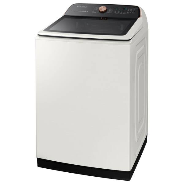 Samsung Smart HighEfficiency Top Load Washer With Impeller And Super Speed In Champagne, ENERGY