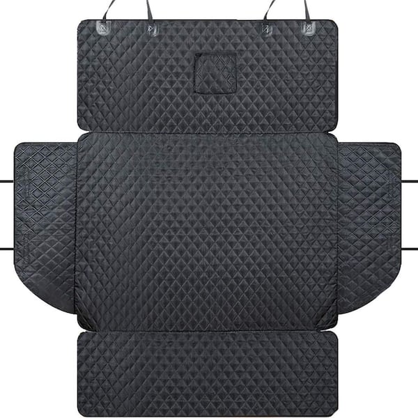 Unbranded Large Waterproof SUV Cargo Liner for Dogs with Bumper Flap Protector, Non-Slip, Universal Fit