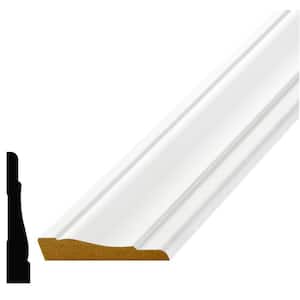Alexandria Moulding LWM 444 5/8 in. x 3-1/4 in. Primed Fiberboard Casing Molding