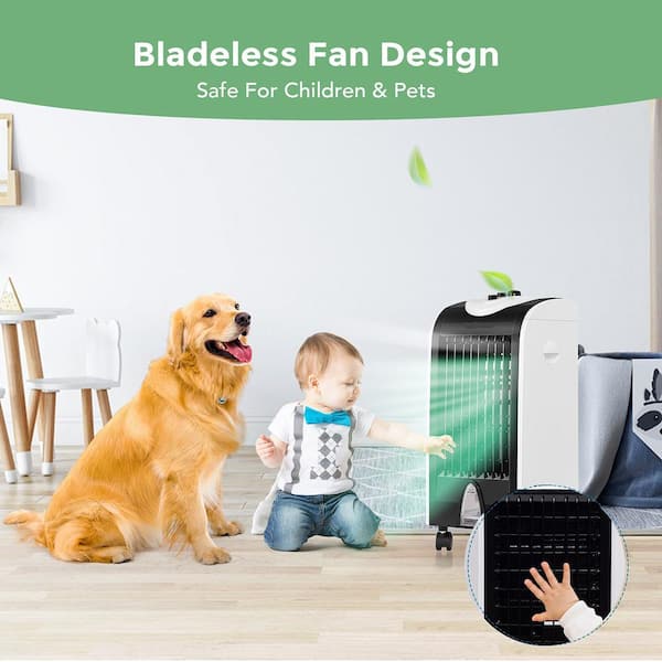 Evaporative Air Cooler Portable Cooling Fan Humidifier Home Office