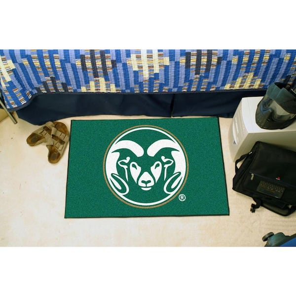 NCAA Colorado State University Green 2 ft. x 3 ft. Area Rug