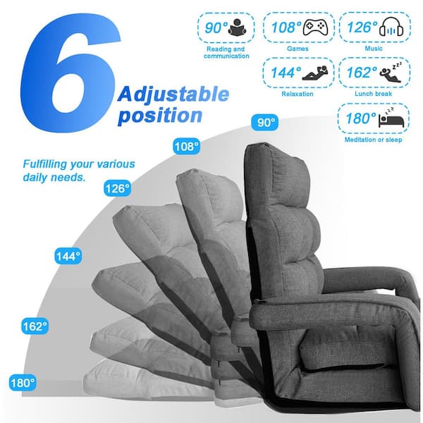 SOL GuruGuruBeanie LightGray　DarkGray Albany Aluminum Sun Lounger, Gray | daals.com