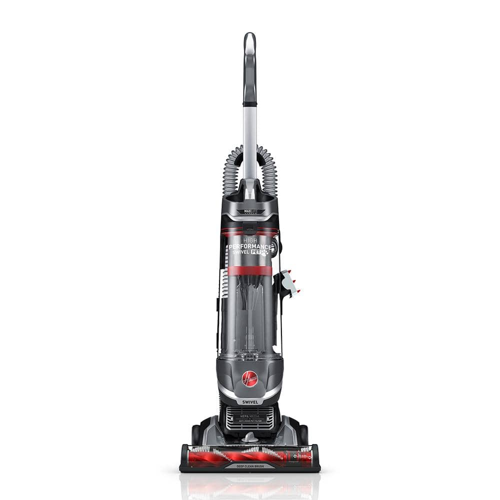 Hoover MAXLife Elite UH75100 - Aspiradora giratoria con filtración de  medios HEPA, vertical multisuperficie sin bolsa para alfombras y suelos  duros