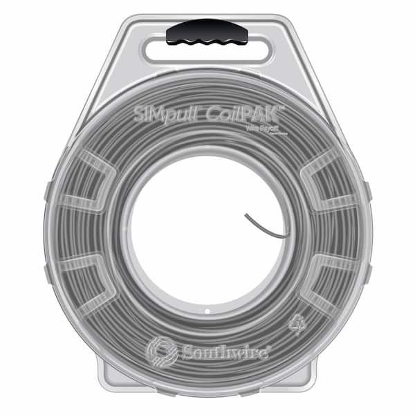 1000 ft. Gray 12/1 SOL CU CoilPAK SIMpull THHN Wire