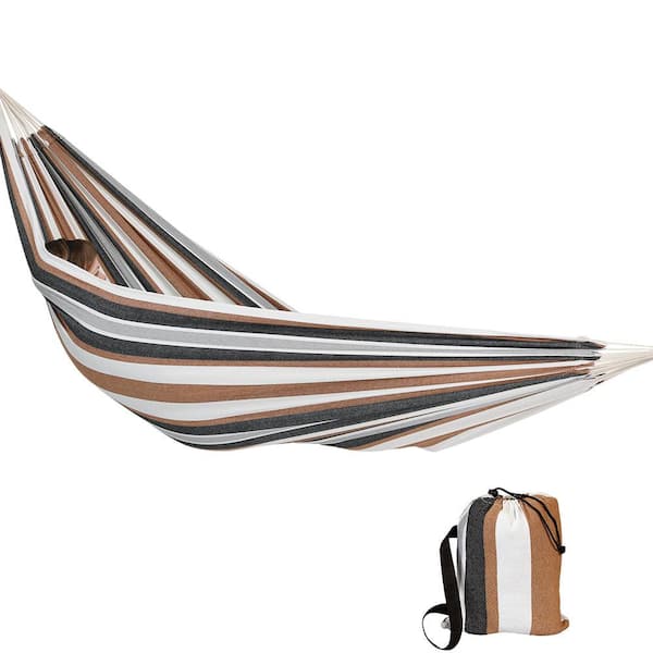 Sunnydaze 11.5 ft. Fabric Jumbo 2-Person Brazilian Hammock in Calming Desert