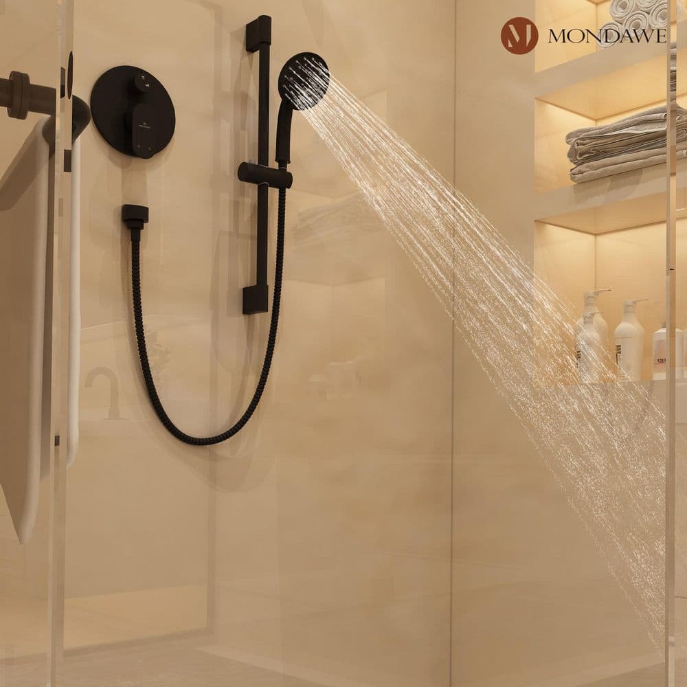 Bronze Oil-Rubbed Dual Shower System with Adjustable Handheld