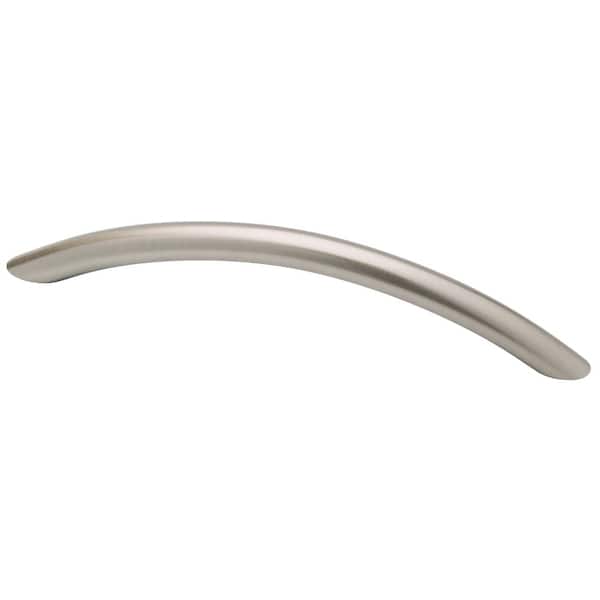 Liberty Liberty Tapered Bow 5-1/16 in. (128 mm) Satin Nickel Cabinet Drawer Bar Pull