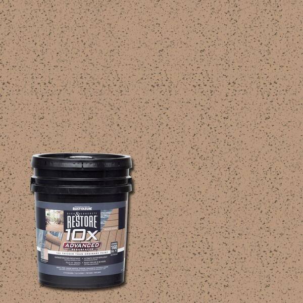 Rust-Oleum Restore 4 gal. 10X Advanced Clay Deck and Concrete Resurfacer