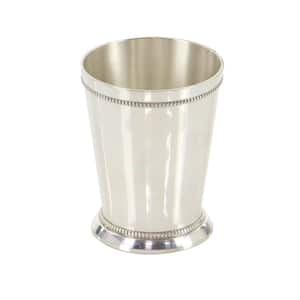 3 in. Silver Brass Decorative Vase