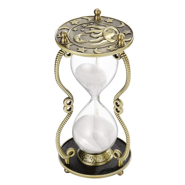 White Sand Metal 4in. Hour Glasses