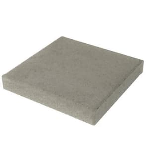 16 in. Gray Square Concrete Stepping Stone (90-Piece Pallet)