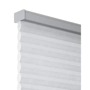 Cut-to-Size Light Grey Cordless Light Filtering Insulating Polyester Cellular Shade 27.25 in. W x 48 in. L