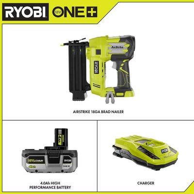 ryobi brad nailer home depot