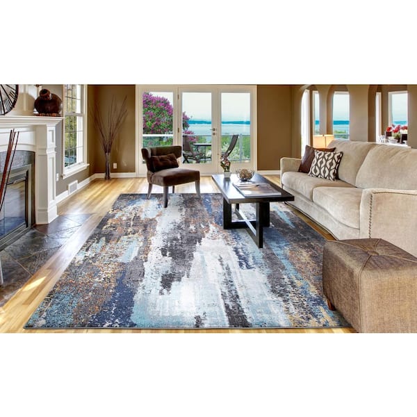 Concord Global Trading Vintage Collection Victoria Multi 7 ft. x 9