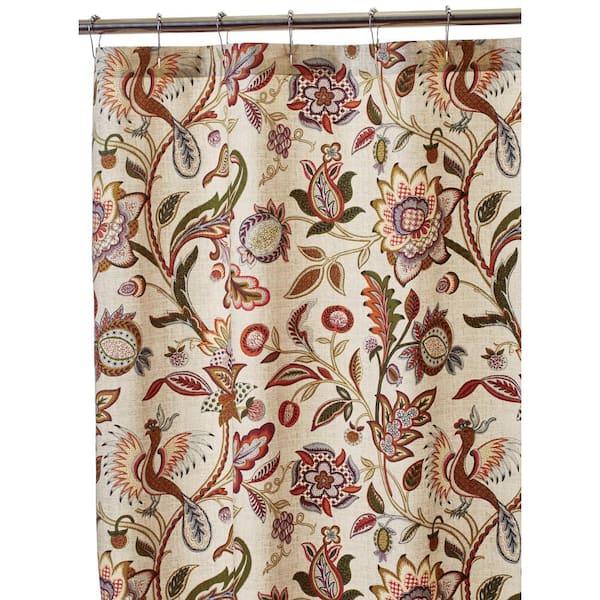 Unbranded Dreamcatcher 72 in. Shower Curtain in Fresco