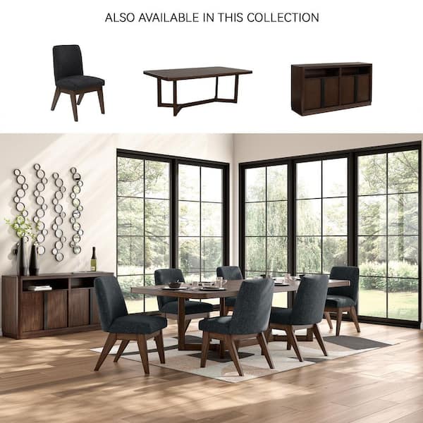 Signature DESIGN BY ASHLEY Kendamor Contemporary Dark Brown Wood