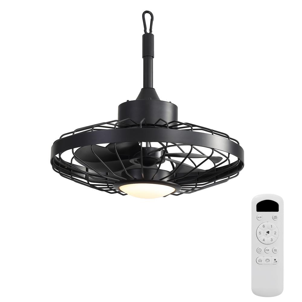 20 in. Black Quiet Reversible DC Motor Ceiling Fan with Remote Control, 6 Wind Speeds price history on PriceWatchPro