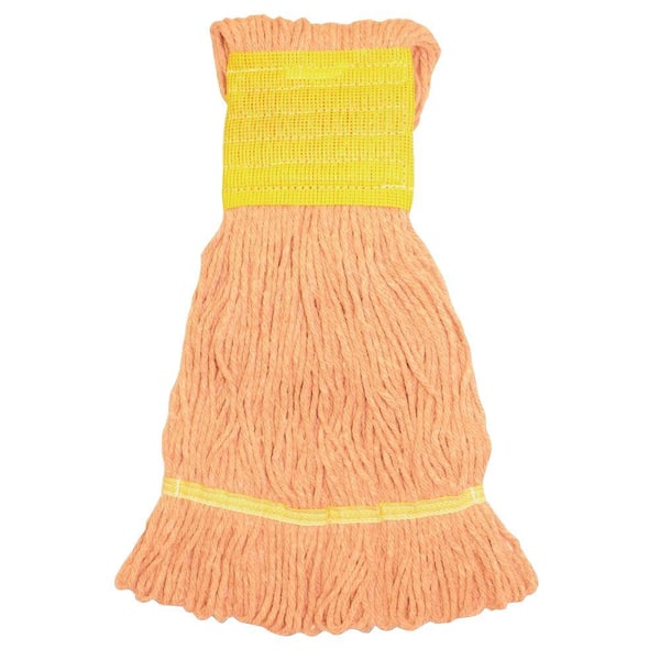 Genuine Joe Wide Band Small Rayon Cotton Mop Head