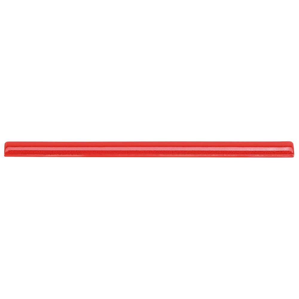 Selenium Red Glossy Ceramic Quarter Round Bullnose Tile Trim