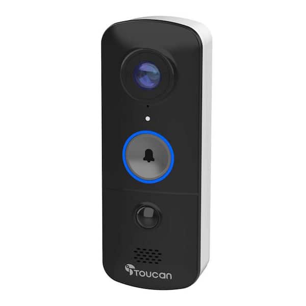 V3 Wireless Battery Operated 1080p Video Doorbell Camera with Chime-No Monthly Fee Required