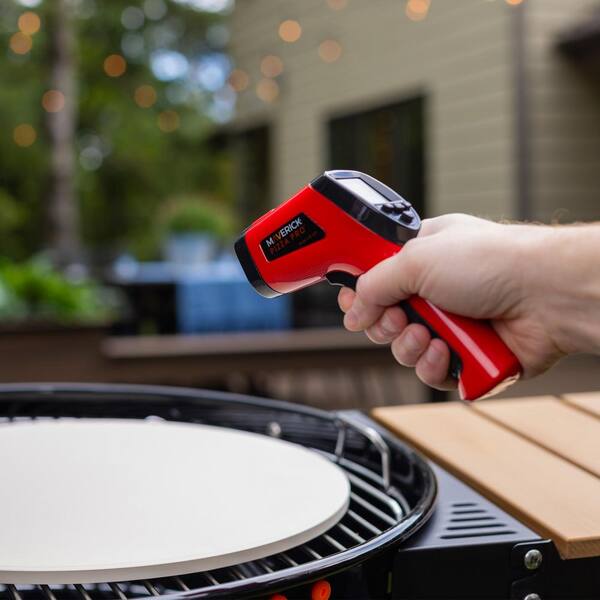 Maverick Red Infrared BBQ Surface Thermometer IR-203R - The Home Depot