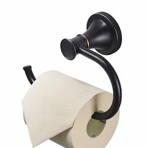 Wall Mounted Single Post Ring Shaped Toilet Paper Holder Toilet Paper Hanger in Oil Rubbed Bronze