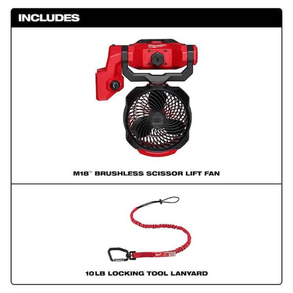 Milwaukee M18 18-Volt Lithium-Ion Brushless Cordless Scissor Lift