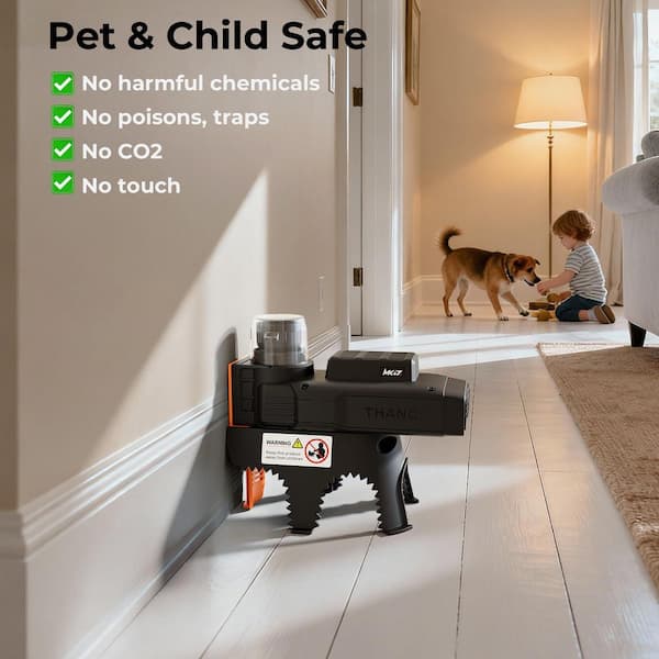 Yardgrace Rat Trap, Waterproof Battery Powered, Fast Kill, PIR