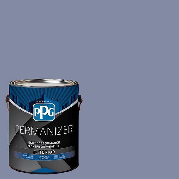 PERMANIZER 1 gal. PPG1168 5 Violet Aura Semi Gloss Exterior Paint